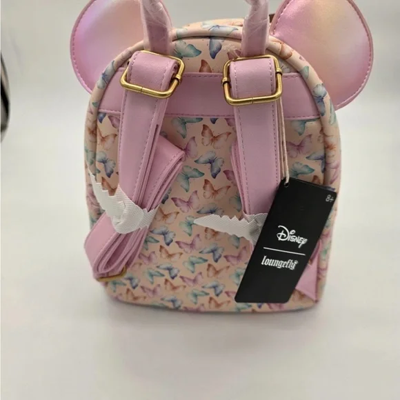 ✨NWT Loungefly Disney Minnie Mouse Butterfly Mini Backpack ✨